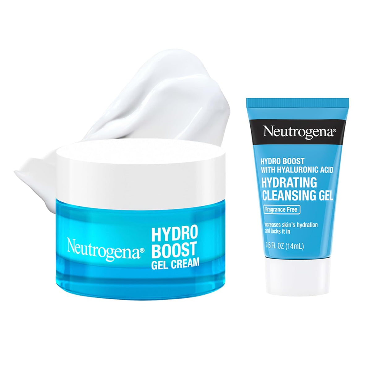 Neutrogena Hydro Boost hydrating gel cream face moisturizer jar