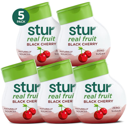 Stur water flavoring drops made with real fruit