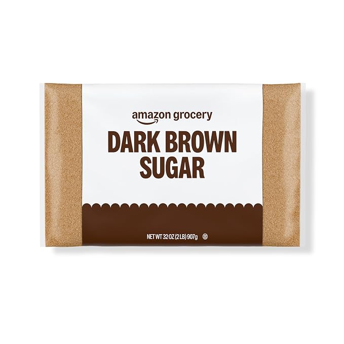 Amazon Grocery dark brown sugar 2 lb bag front