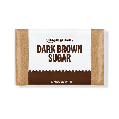 Amazon Grocery dark brown sugar 2 lb bag front