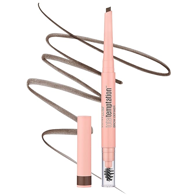 Maybelline Total Temptation eyebrow definer pencil medium brown