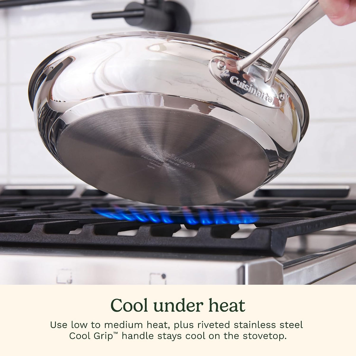Cuisinart skillet for searing and sautéing