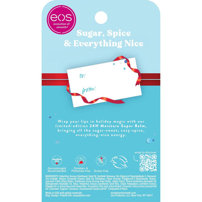 Eggnog eos mini lip balm gift set