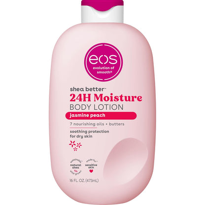 eos 24H Moisture Body Lotion in Jasmine Peach