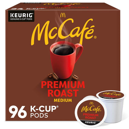 McCafe Keurig single serve coffee pods box