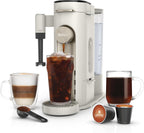 Compact Ninja single serve coffee maker front view