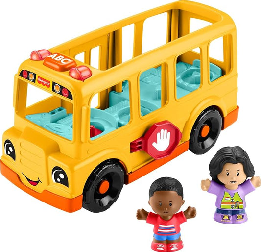 Fisher-Price Little People musical school bus toddler toy