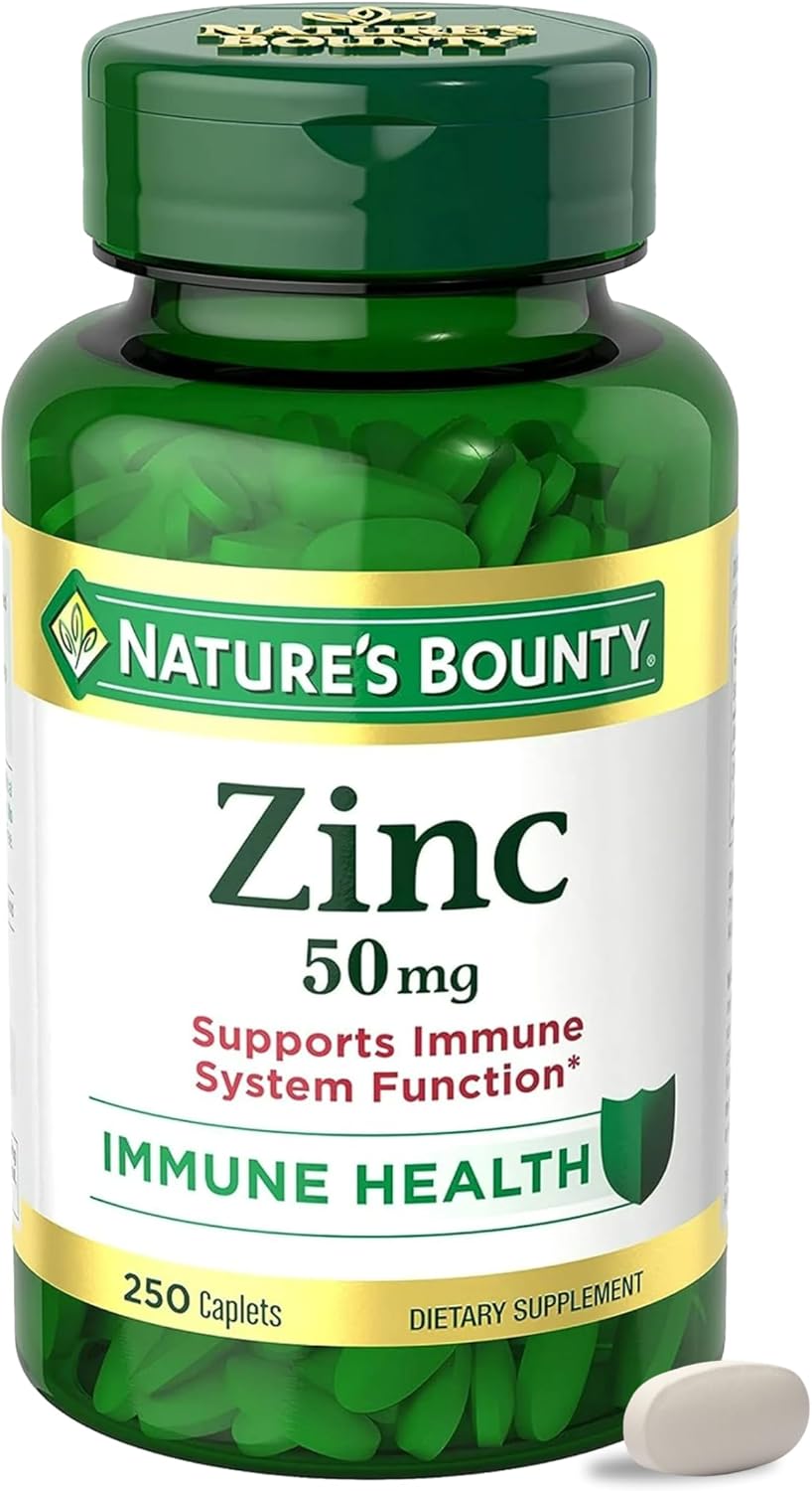 Nature’s Bounty Zinc immune support supplement