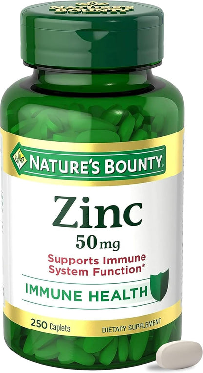 Nature’s Bounty Zinc immune support supplement