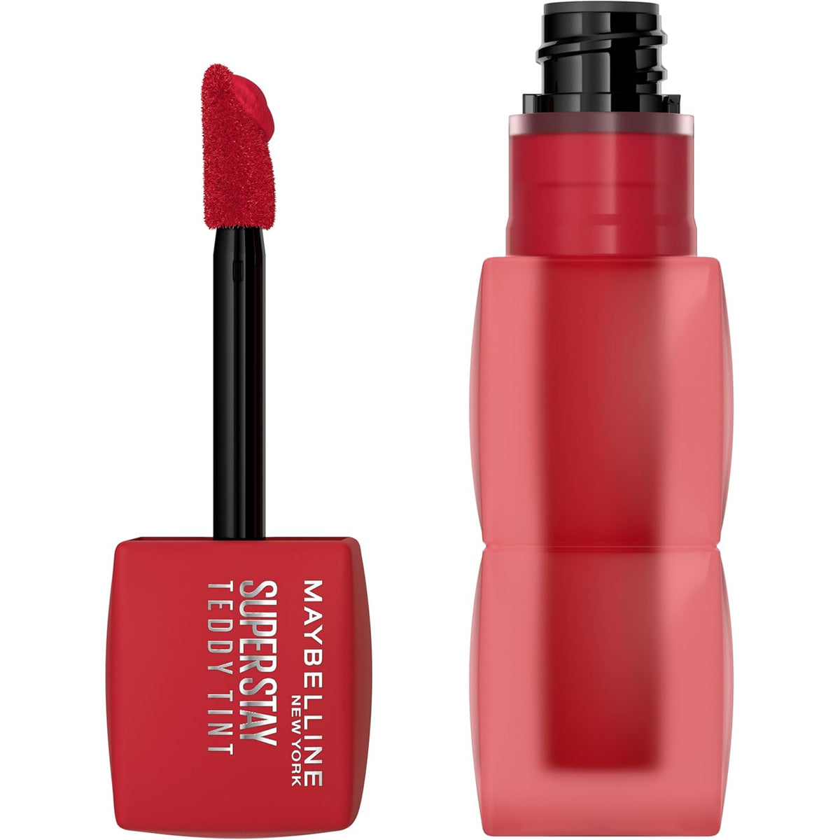 Maybelline Teddy Tint cool-red lip color
