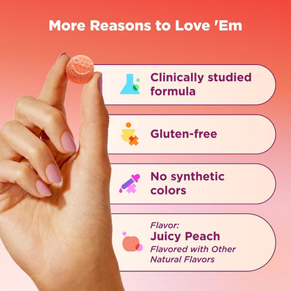 OLLY digestive support gummies with 500 million CFUs