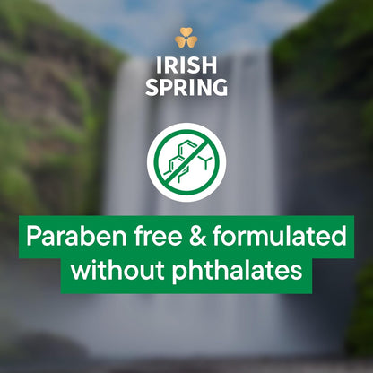 Irish Spring 887 mL men’s body wash packaging