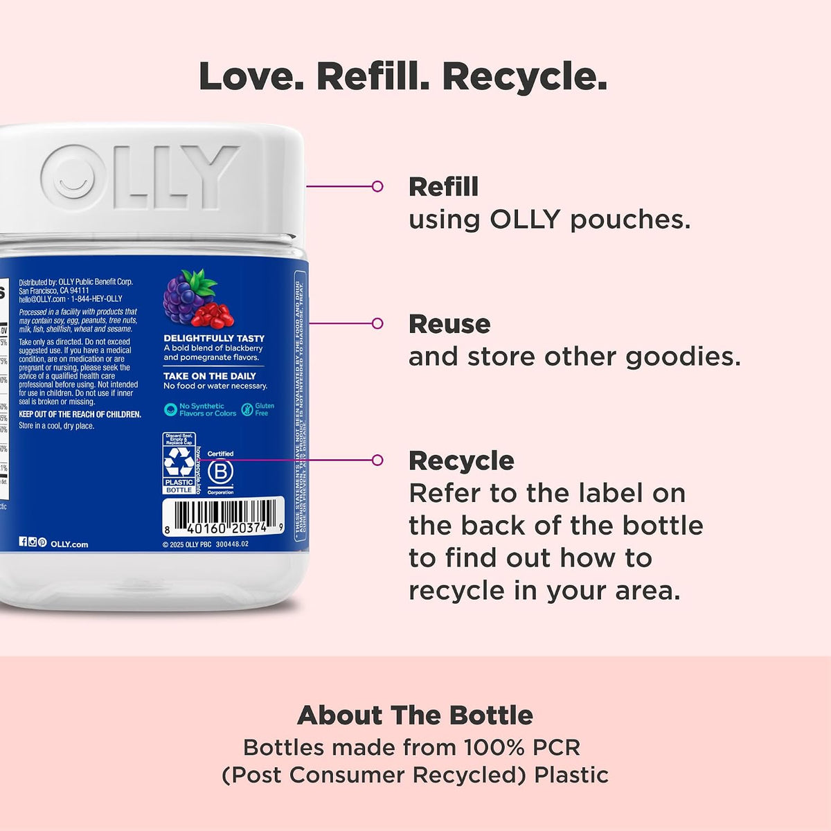 OLLY Men's Multivitamin Gummy wellness supplement