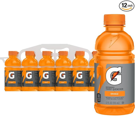Gatorade Orange Thirst Quencher 12-pack bottles