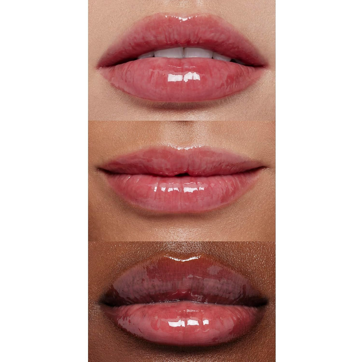 e.l.f. Rose Envy lip gloss oil for shine