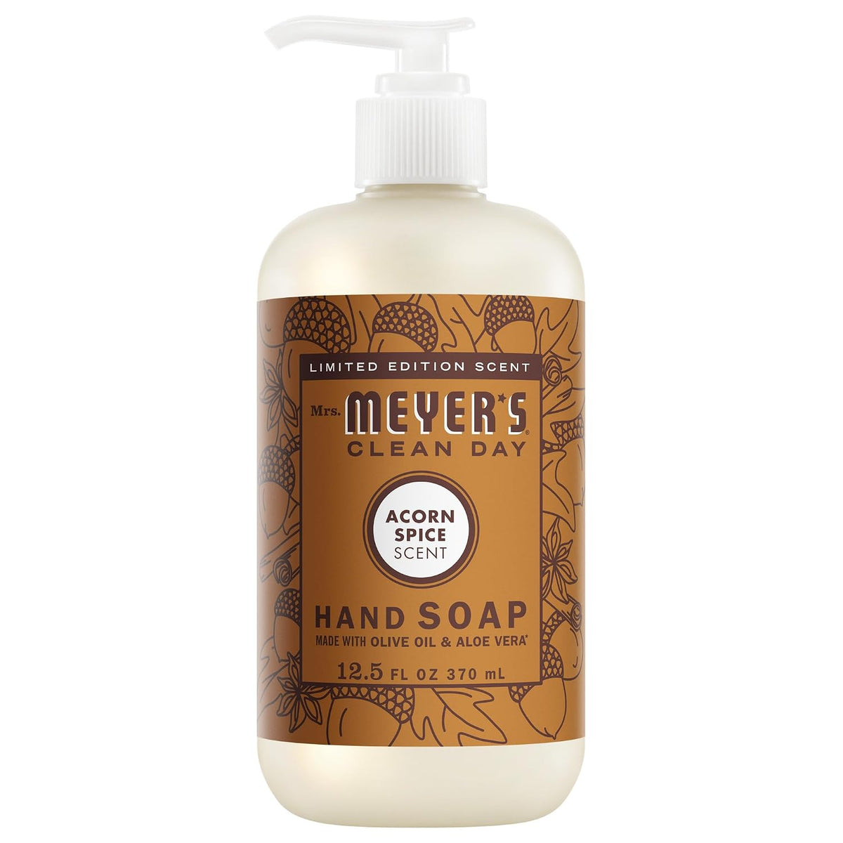Acorn Spice liquid hand soap 12.5 fl oz bottle