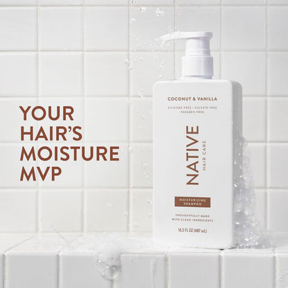 Coconut vanilla hair care set for all hair types