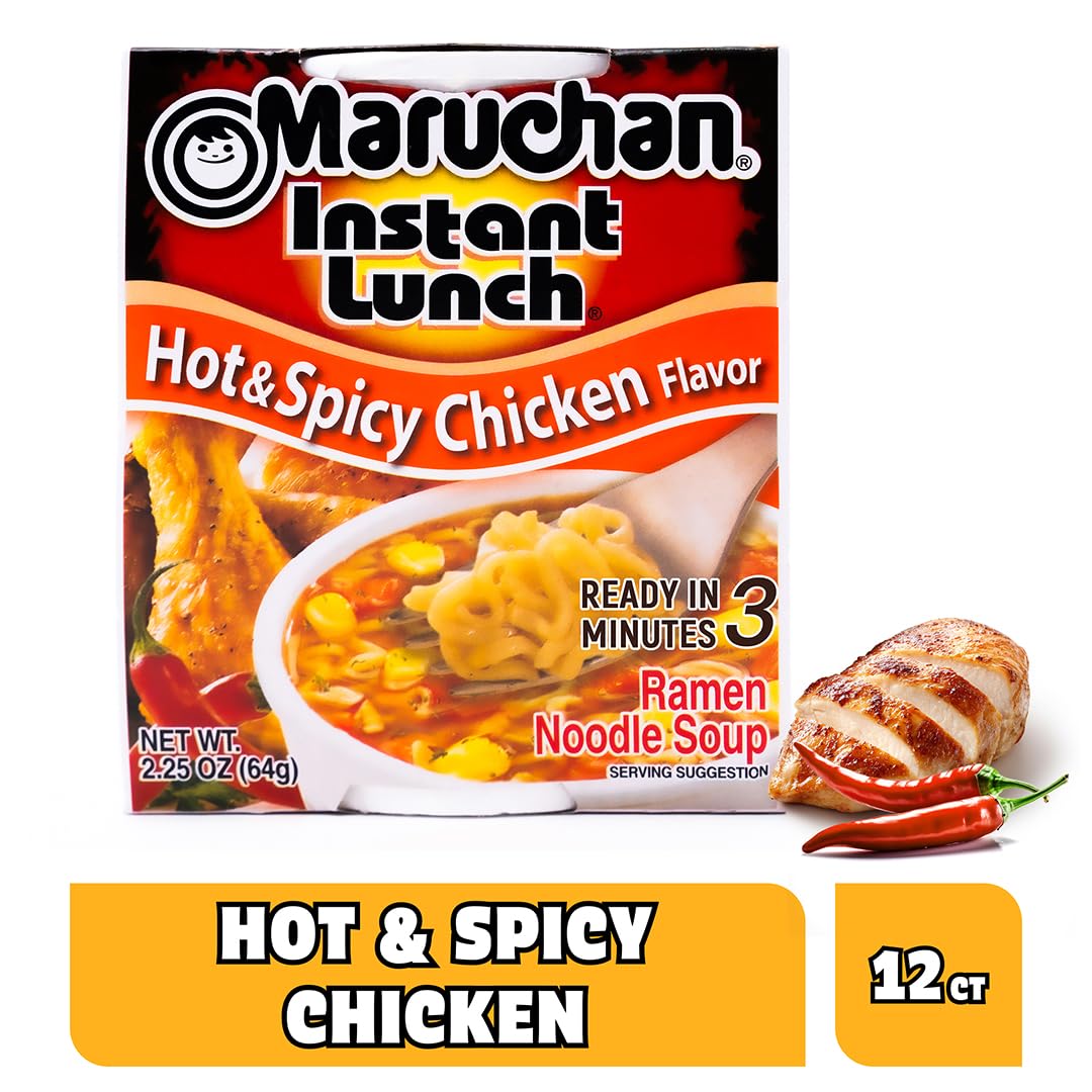 Japanese-style Maruchan instant noodle soup cups multipack