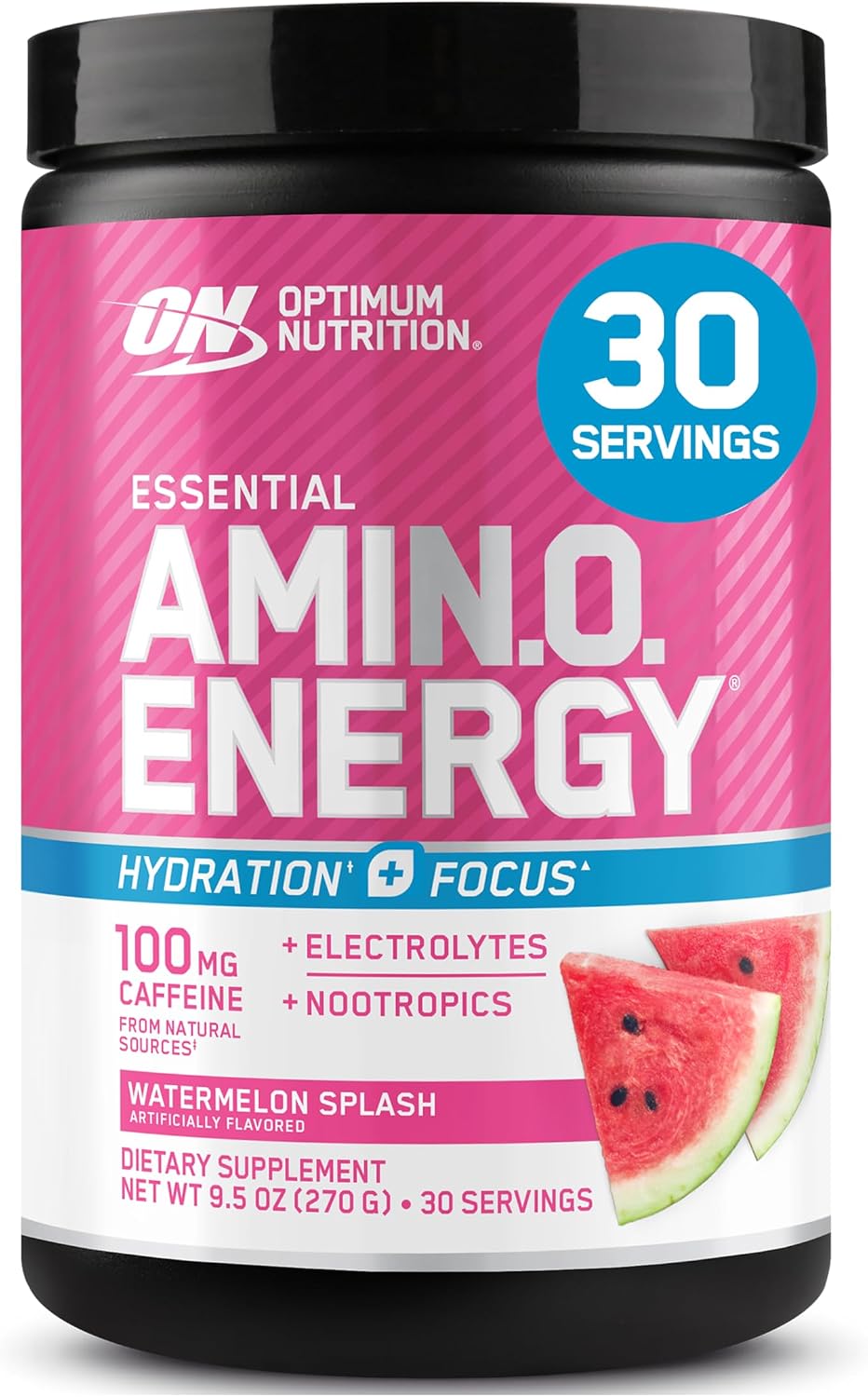 Optimum Nutrition Amino Energy Plus Focus supplement mix