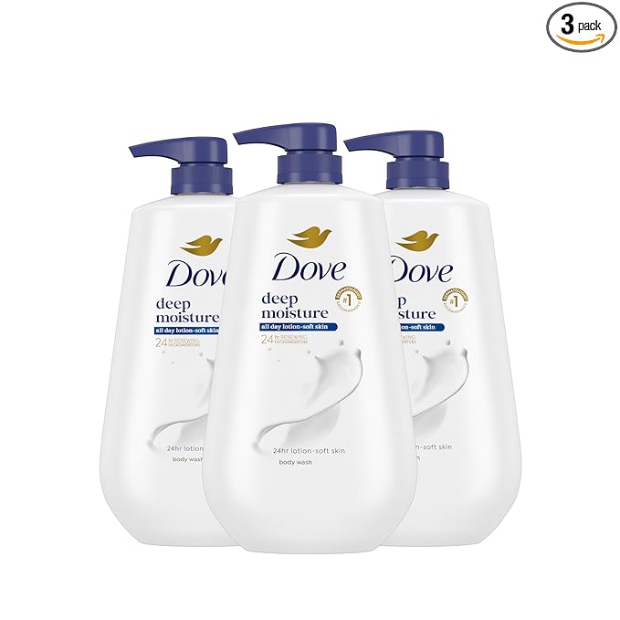 Dove Deep Moisture body wash 30.6 oz pump bottle