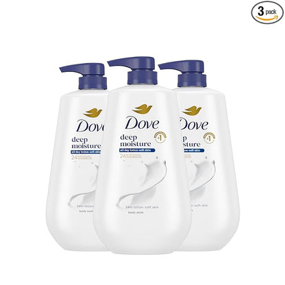 Dove Deep Moisture body wash 30.6 oz pump bottle