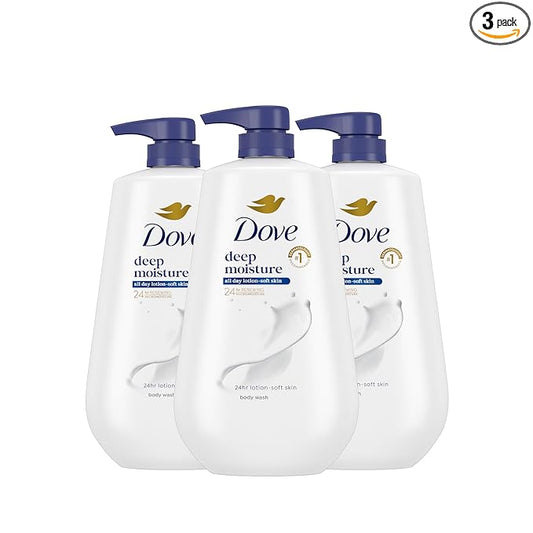 Dove Deep Moisture body wash 30.6 oz pump bottle