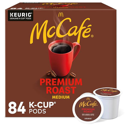 McCafe Premium Roast Medium Roast K-Cup Pods 84 count box