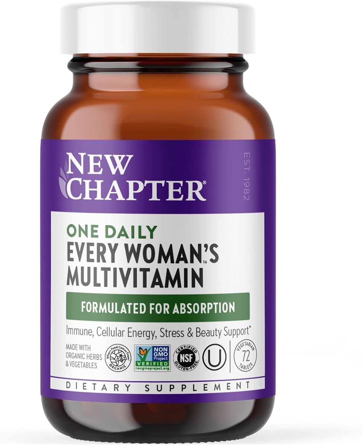 Women's daily multivitamin 72 tablets by New Chapter