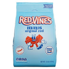 Soft chewy red licorice mini twists