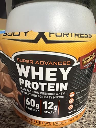 Body Fortress chocolate protein for post workout shakes