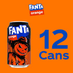 Fanta Orange caffeine-free soft drink, 12 fl oz 12-pack