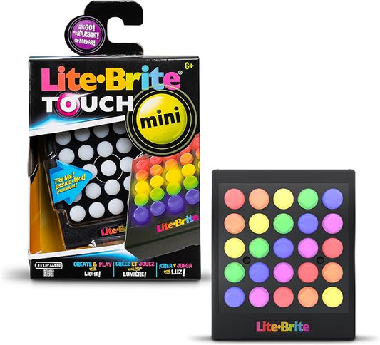 Lite Brite Mini Touch light-up creative toy for kids