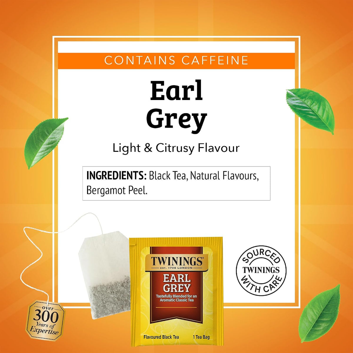 Twinings 100 count Earl Grey tea box