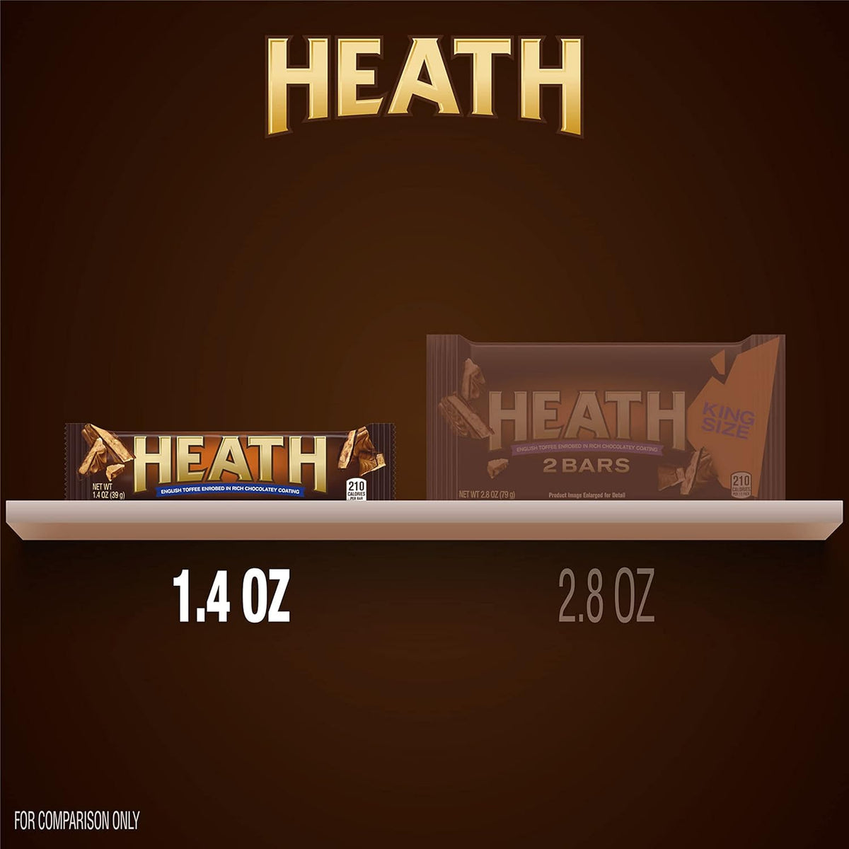 HEATH chocolate and toffee candy bars multipack