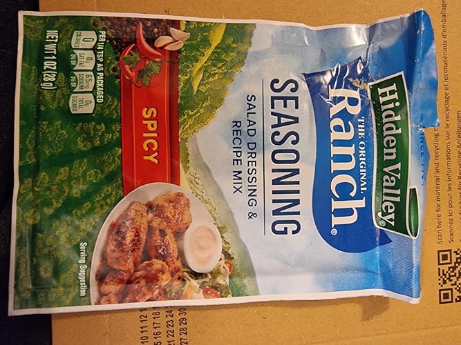 Hidden Valley Homestyle Ranch Seasoning and Salad Dressing Powder Mix, (20 Oz)