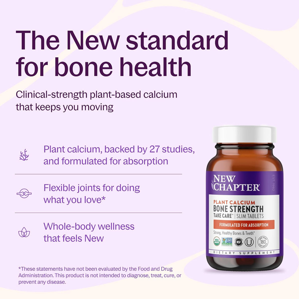 Bone Strength Take Care calcium tablets with D3 K2 magnesium