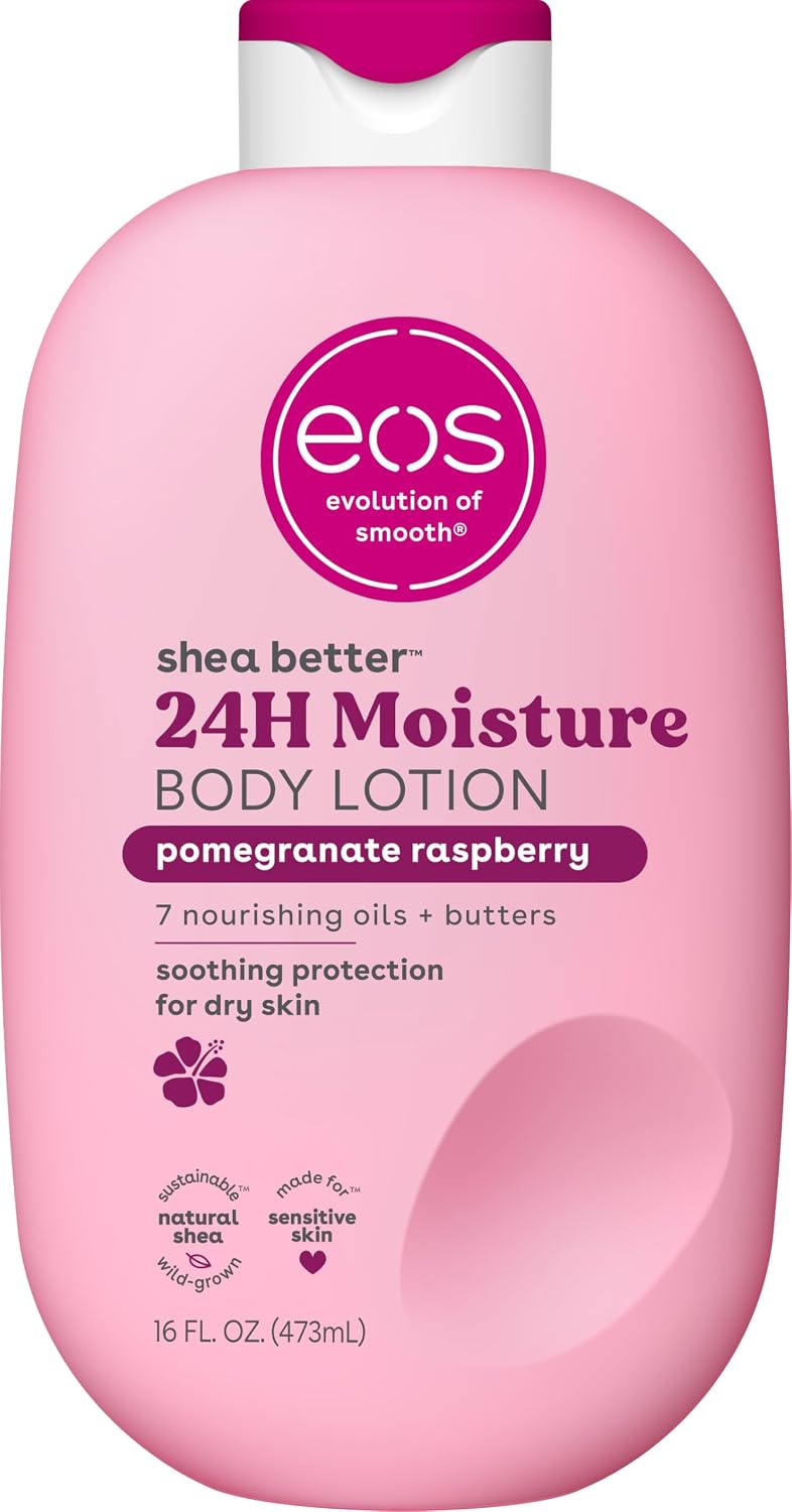 eos 24H Moisture Shea Better Body Lotion bottle