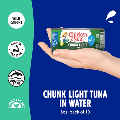 High protein canned tuna pantry staple