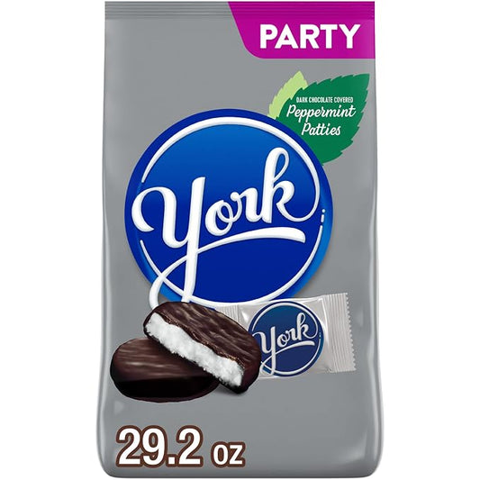 YORK dark chocolate peppermint patties bulk party pack