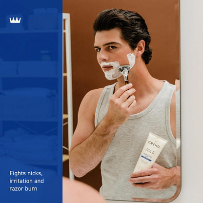 Cremo barber-grade cooling shave cream for grooming routine