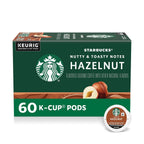 Starbucks hazelnut flavored coffee for Keurig