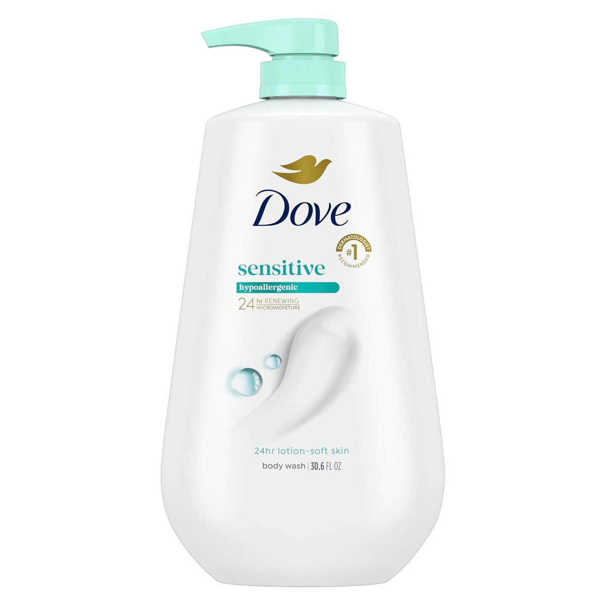 Dove body wash for sensitive skin