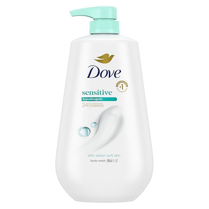 Dove Sensitive Skin Body Wash 30.6 oz