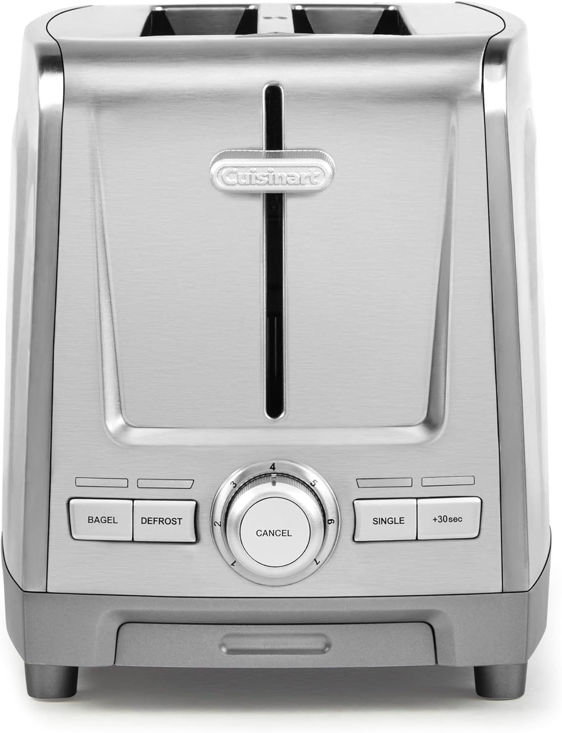 Cuisinart stainless steel toaster with wide slots