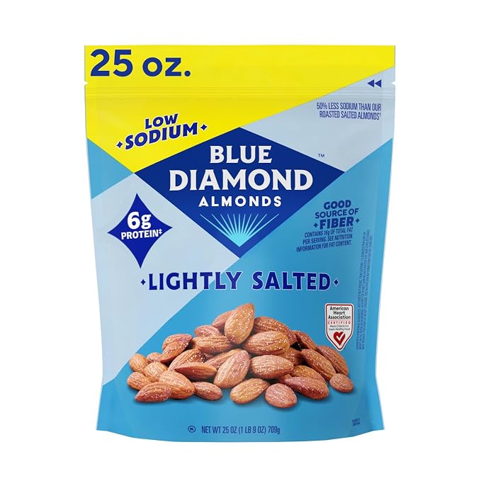 Blue Diamond Lightly Salted Almonds 25 oz pack