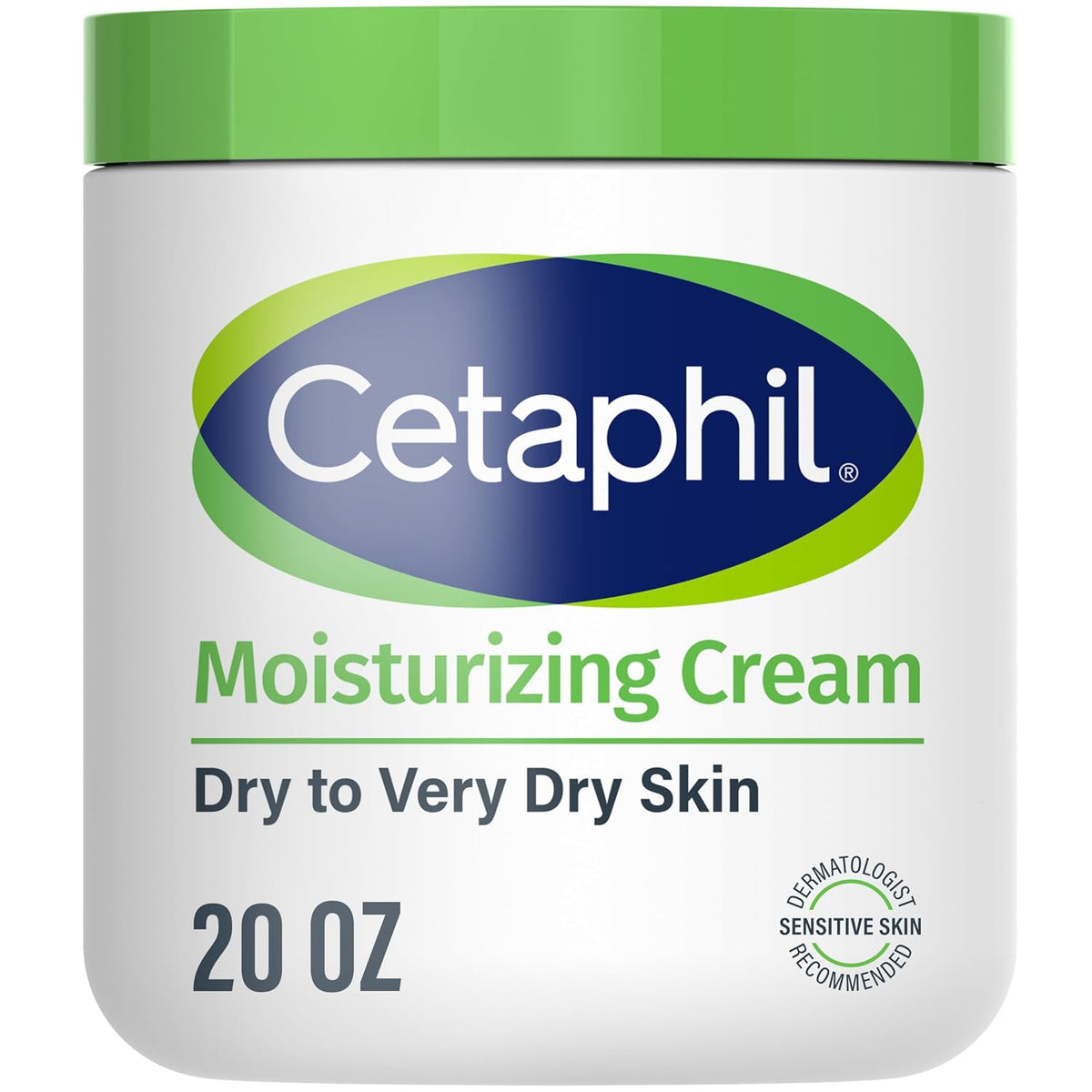 Cetaphil face and body moisturizing cream for sensitive skin