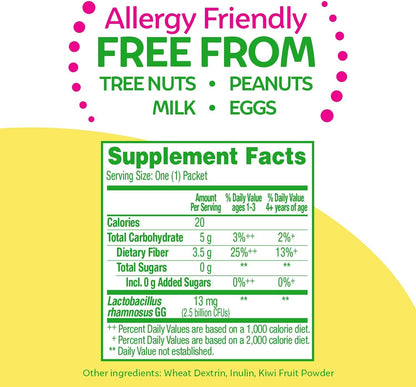 Culturelle Kids 60 count probiotic fiber supplement
