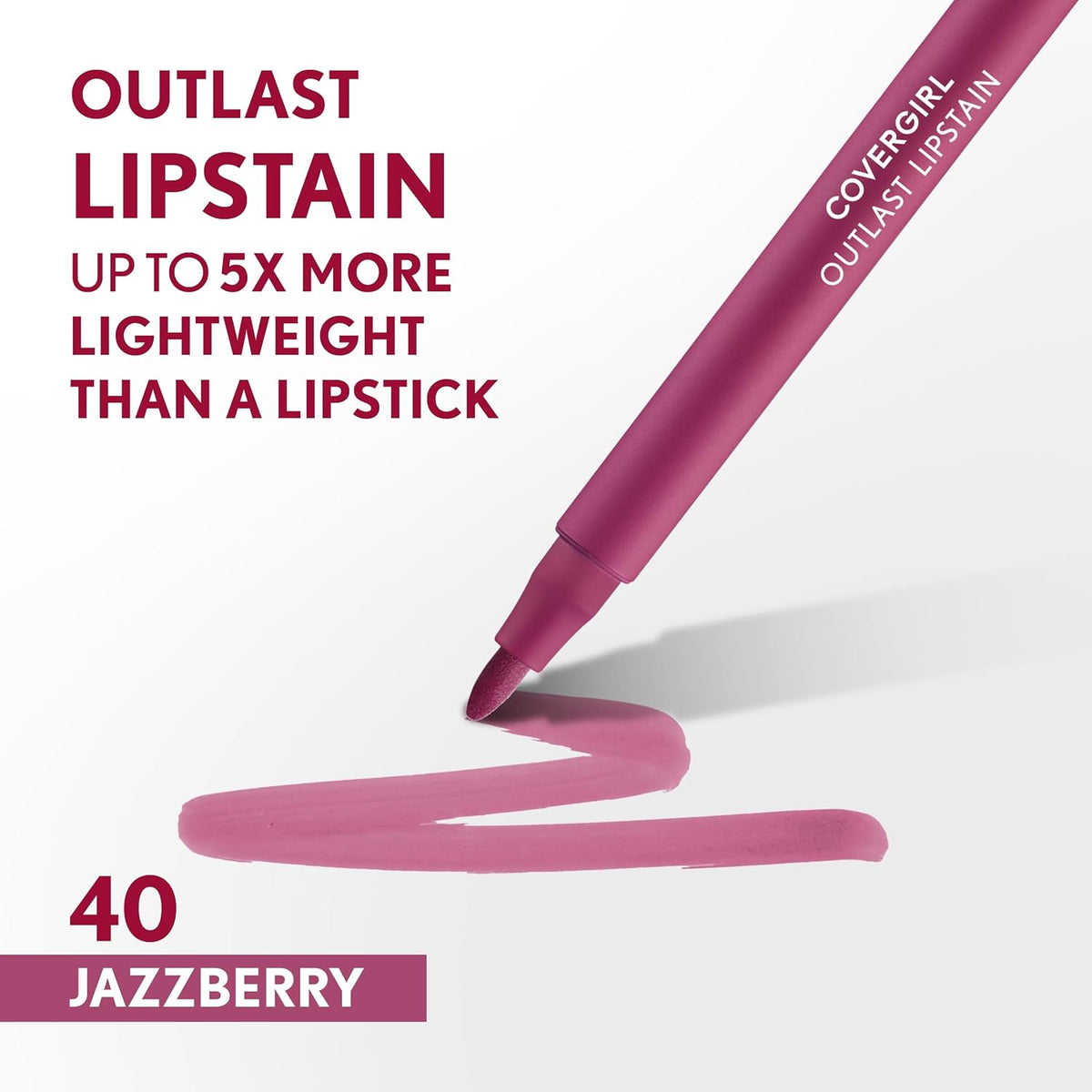 COVERGIRL Outlast Lipstain with satin stained finish