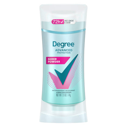 Degree 72-hour sweat and odor control deodorant for women