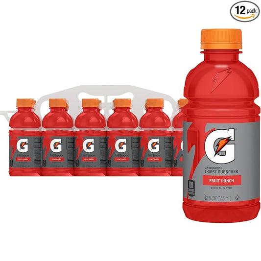 Gatorade Fruit Punch Thirst Quencher 12 pack